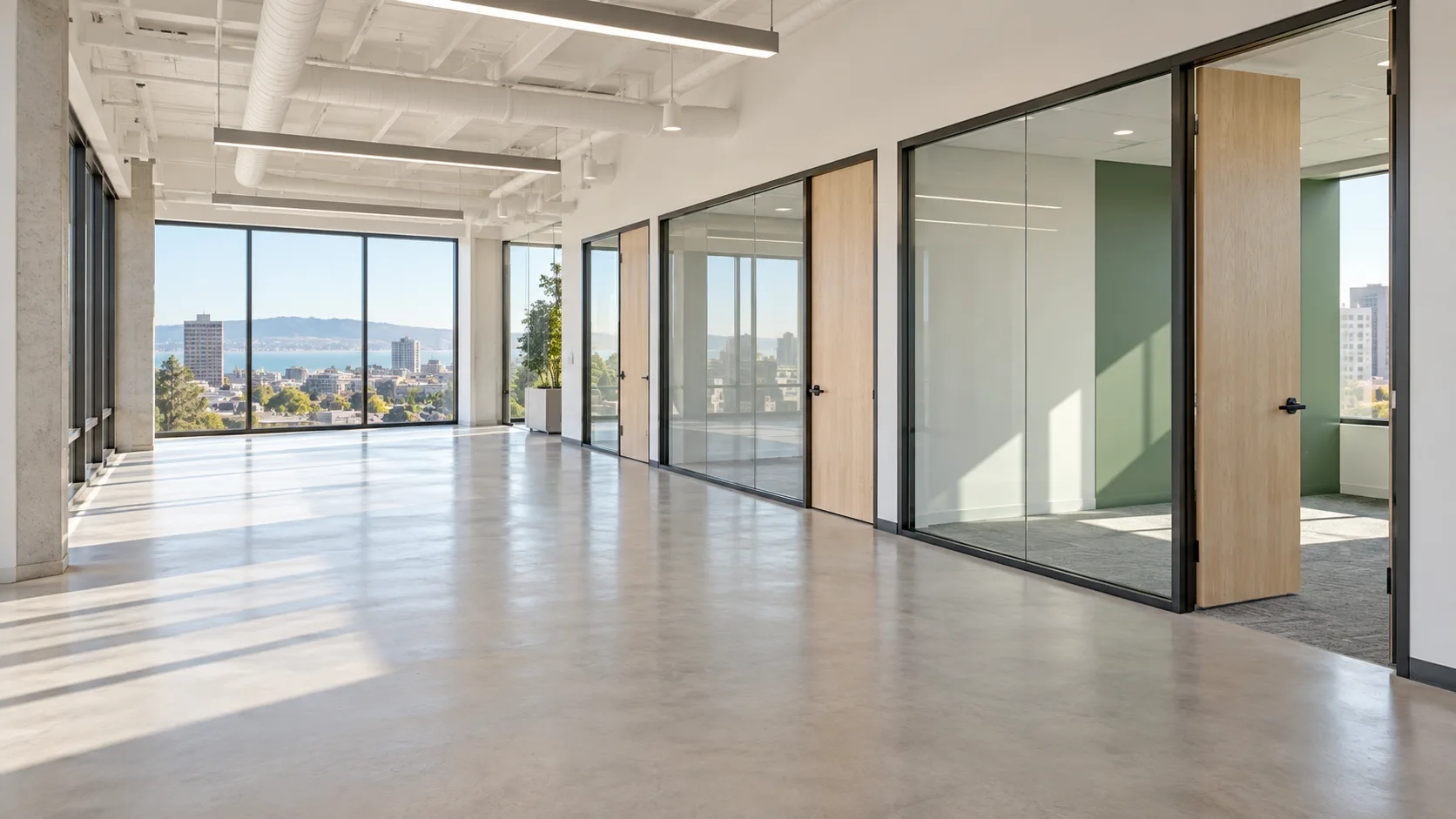 Commercial post-construction cleaning in Oakland