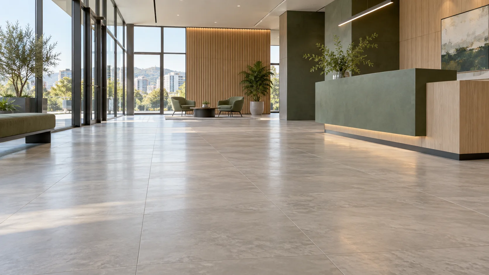Commercial floor care in Oakland
